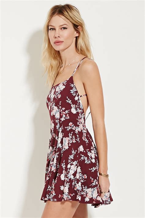 forever 21 floral print mini dress.